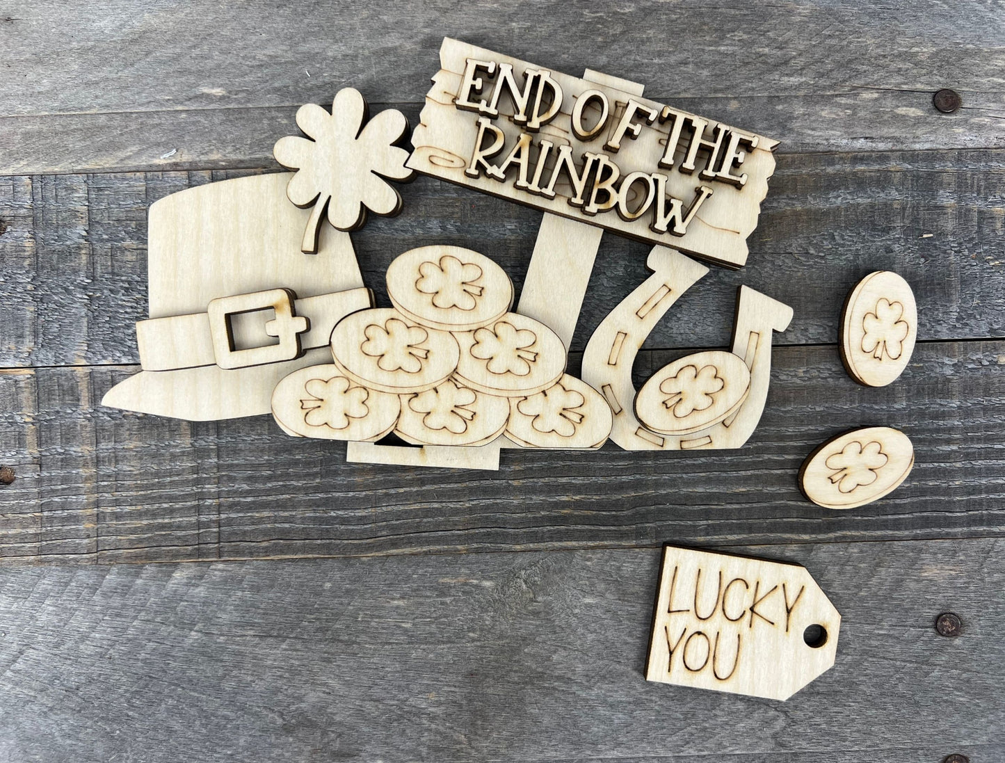 St. Patrick's Day Interchangeable Basket Insert