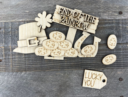 St. Patrick's Day Interchangeable Basket Insert