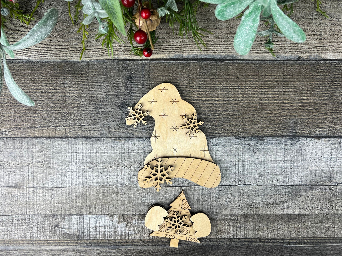 DIY Winter Gnome Hands | Attachments for Interchangeable Gnome Shelf Sitter Sign