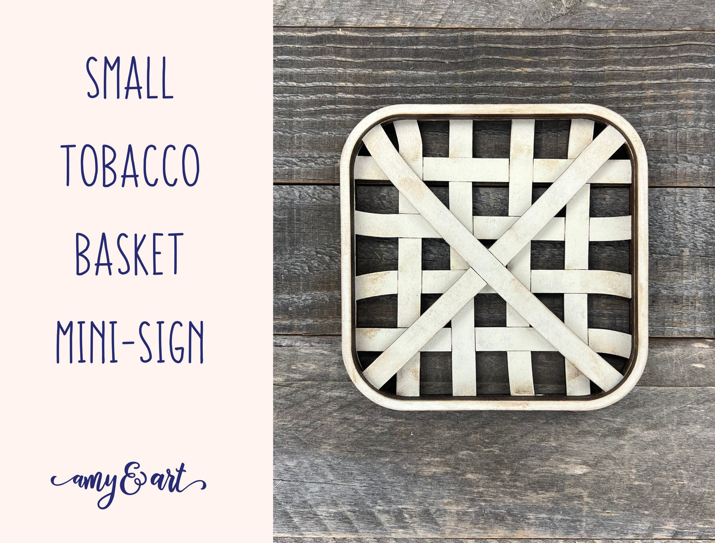 Mini Tobacco Basket