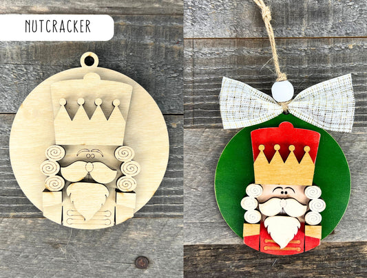 DIY Nutcracker Ornament