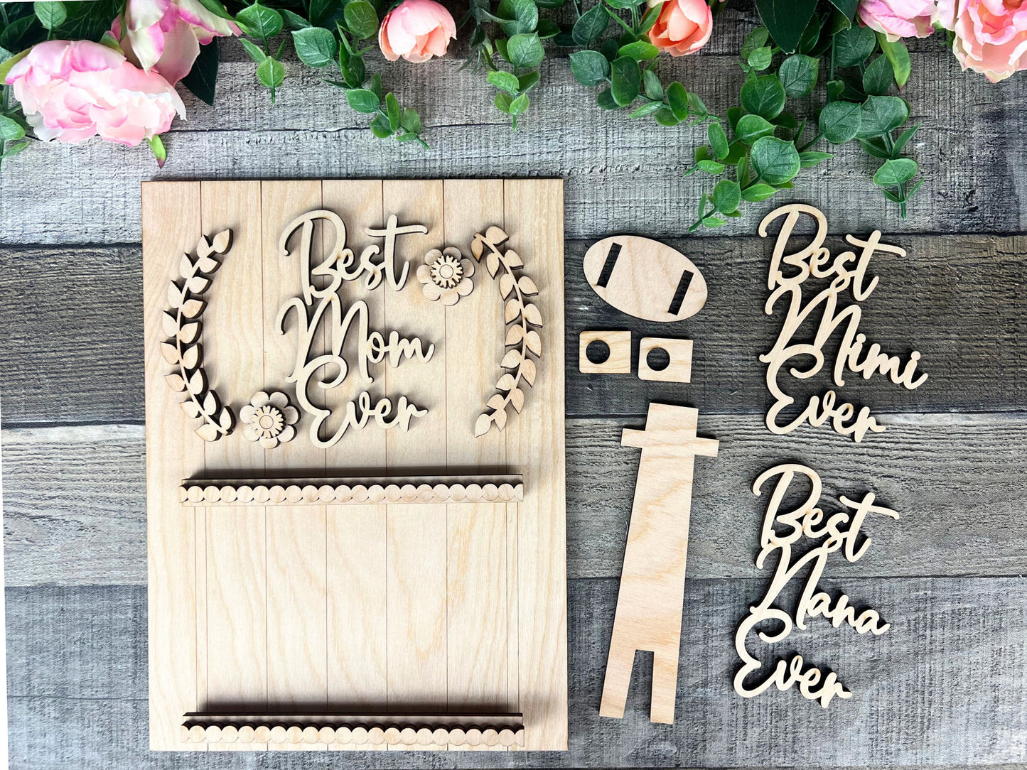 Mother's Day Picture Frame | DIY Best Nana Mom Mimi Ever Frame