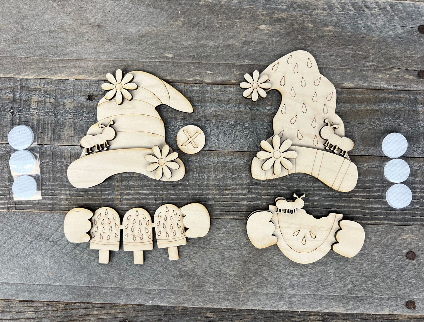 Watermelon Gnome Hands | DIY Attachments for Interchangeable Gnome Shelf Sitter Sign