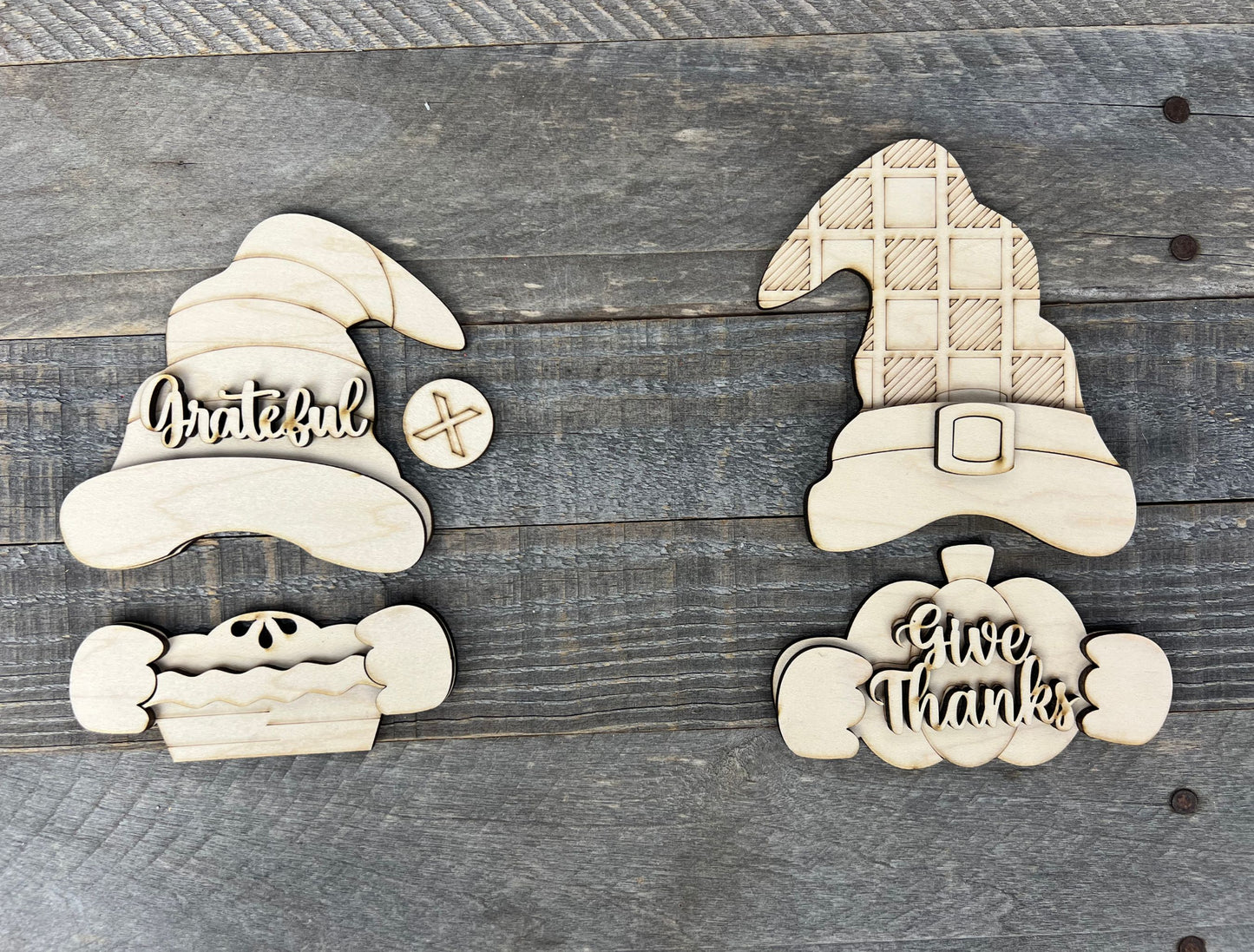 Thanksgiving Gnome Hands | DIY Attachments for Interchangeable Gnome Shelf Sitter Sign