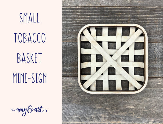 Mini Tobacco Basket