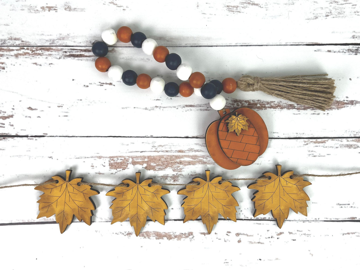 Hello Fall Pumpkin DIY Tiered Tray Kit